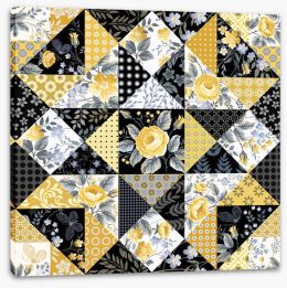 Patchwork Stretched Canvas 170560858