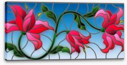 Stained Glass Stretched Canvas 171192884