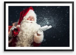 Father Christmas Framed Art Print 172452680