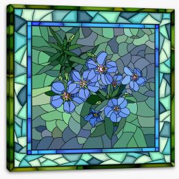 Stained Glass Stretched Canvas 173707679