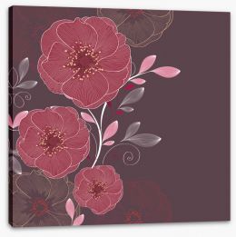 Floral Stretched Canvas 173779044