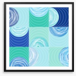 Sounds of the sea Framed Art Print 174798867