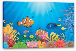 Under The Sea Stretched Canvas 175912125