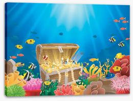 Under The Sea Stretched Canvas 175914468