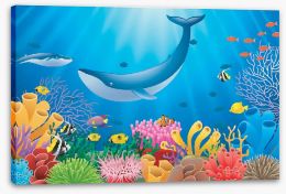 Under The Sea Stretched Canvas 175981476