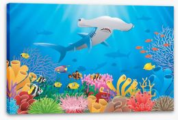 Under The Sea Stretched Canvas 176134396