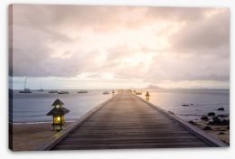 Jetty Stretched Canvas 177363098