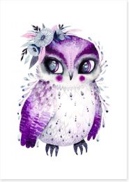 Little lady owlet Art Print 178662321