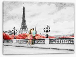 Paris Stretched Canvas 178895296