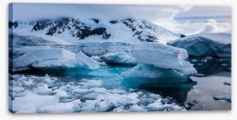 Glaciers Stretched Canvas 179773742