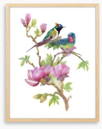 Birds Framed Art Print 180256656