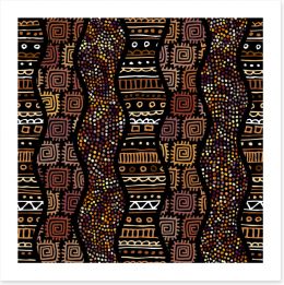 African Art Print 180480700