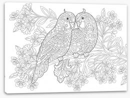 Colour Your Own Stretched Canvas 180787444