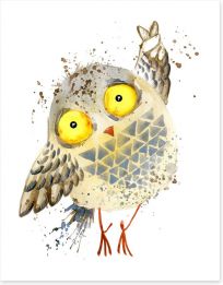 Owls Art Print 181328643