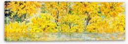 River of fall Stretched Canvas 181564481