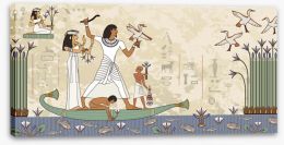 Egyptian Art Stretched Canvas 182432894