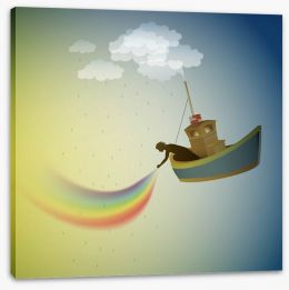 Rainbows Stretched Canvas 183641836