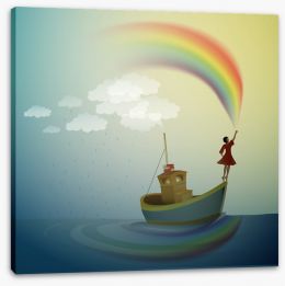 Rainbows Stretched Canvas 183773806