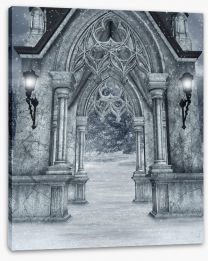Gothic Stretched Canvas 18449390