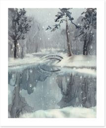 Winter Art Print 185370054