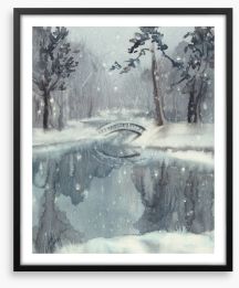 Winter Framed Art Print 185370054