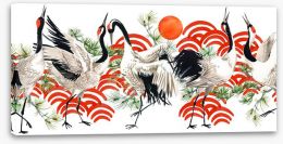 Japanese Art Stretched Canvas 185553685