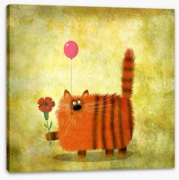 Animal Friends Stretched Canvas 186112733