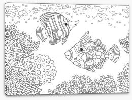 Colour Your Own Stretched Canvas 186185556