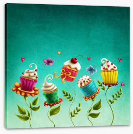 Fun Gardens Stretched Canvas 186198460