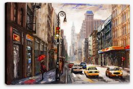 New York Stretched Canvas 186429539