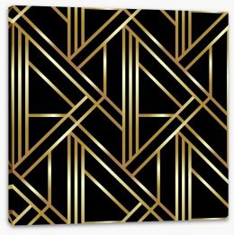 Art Deco Stretched Canvas 186876103