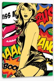 Pop Art Stretched Canvas 188416574