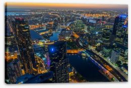 Melbourne Stretched Canvas 190079623