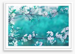 Sakura season Framed Art Print 190994224
