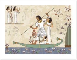 Egyptian Art Art Print 192145751