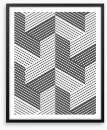 Black and White Framed Art Print 194588822