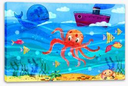 Under The Sea Stretched Canvas 195152894