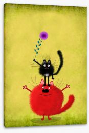 Animal Friends Stretched Canvas 196340463