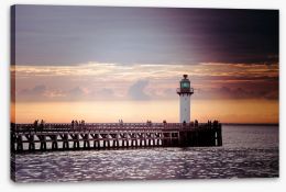 Jetty Stretched Canvas 196778287