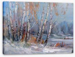 Winter Stretched Canvas 196826313