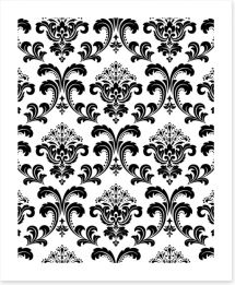 Black and White Art Print 197185140