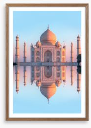 Taj Mahal reflections Framed Art Print 197727996