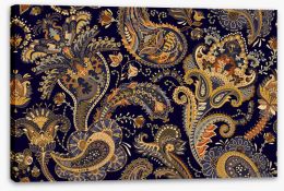 Paisley Stretched Canvas 198242100