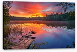 Lakes Stretched Canvas 198925751