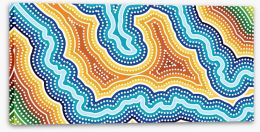Aboriginal Art Stretched Canvas 198960629