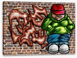 Graffiti/Urban Stretched Canvas 19906877
