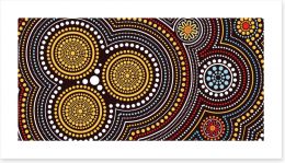 Aboriginal Art Art Print 199748296
