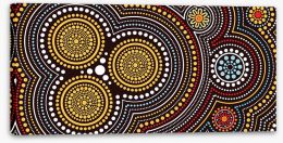 Aboriginal Art Stretched Canvas 199748296