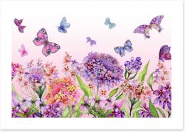 Butterflies Art Print 200338980