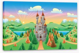 Fairy Castles Stretched Canvas 20075792
